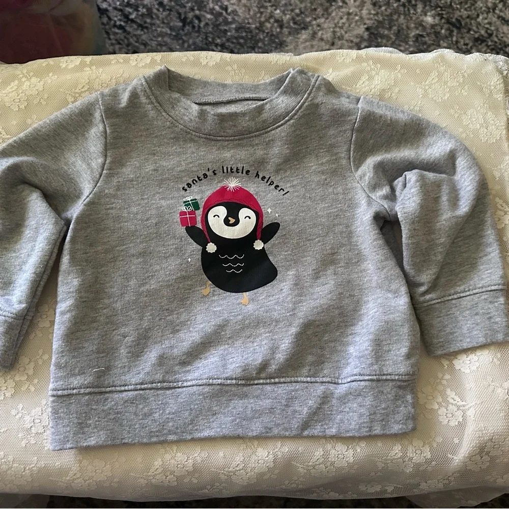 Carter’s Santa’s Little Helper Sweater 9 Months